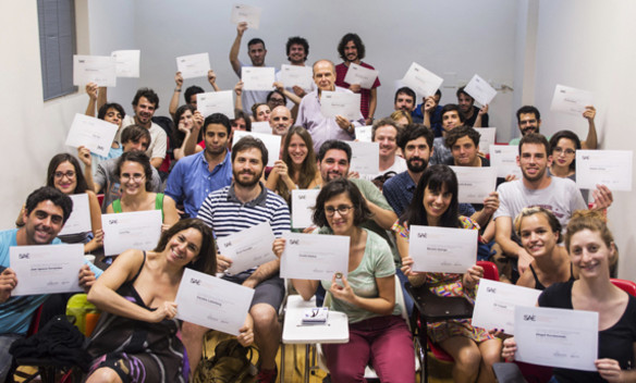 Finalizó el "Seminario de Montaje y Estructura Dramática", dictado por Miguel Pérez (SAE) Finalizó el "Seminario de Montaje y Estructura Dramática", dictado por Miguel Pérez (SAE)