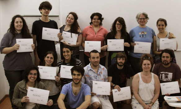 Finalizó el "Taller de Montaje de secuencias de género", dictado por Andrea Kleinman (SAE – EDA) Finalizó el "Taller de Montaje de secuencias de género", dictado por Andrea Kleinman (SAE – EDA)