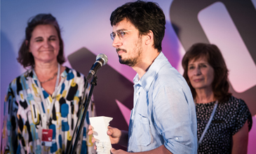 Julián D'Angiolillo recibió el Premio a la Trayectoria para César D'Angiolillo