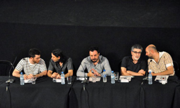 Bruno Fauceglia y Lucas Sambade entre los disertantes Bruno Fauceglia y Lucas Sambade entre los disertantes