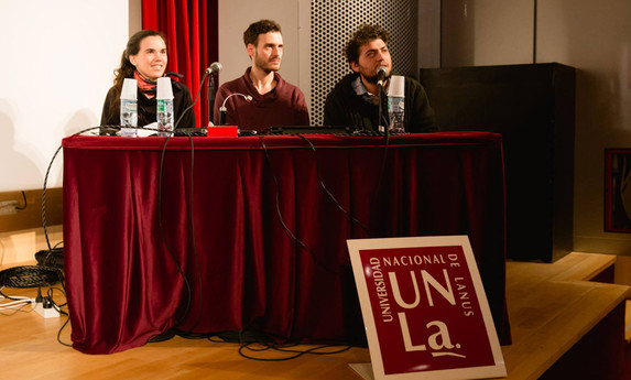 Ana Remón (SAE), José Manuel Streger (SAE) (EDA) y Mariano Sabán (EDA)