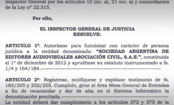 Con personería jurídica otorgada Con personería jurídica otorgada