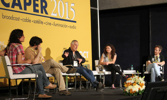 Marcela Truglio (SAE), Alejandro Carrillo Penovi (SAE), José María del Peón (SAE), Vanesa Ferrario (SAE) y Leandro Spatz (SAE) en la CAPER 2015 Marcela Truglio (SAE), Alejandro Carrillo Penovi (SAE), José María del Peón (SAE), Vanesa Ferrario (SAE) y Leandro Spatz (SAE) en la CAPER 2015