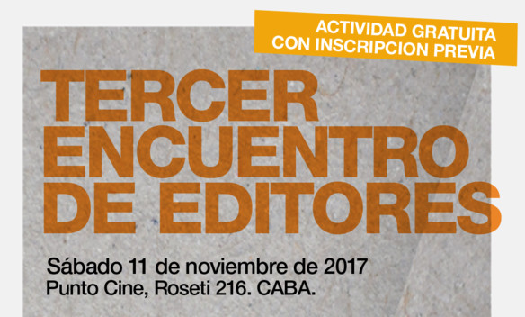 Tercer Encuentro de Editores Tercer Encuentro de Editores