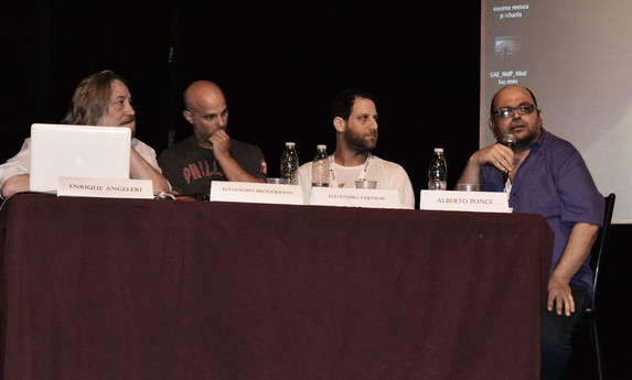 Enrique Angeleri (SAE), Alejandro Brodersohn (SAE), Alejandro Parysow (SAE) y Alberto Ponce (SAE)