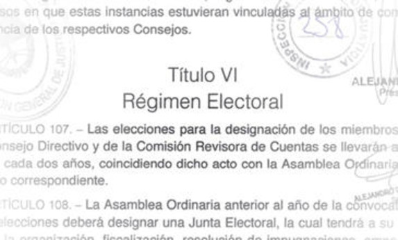 Convocatoria a elecciones